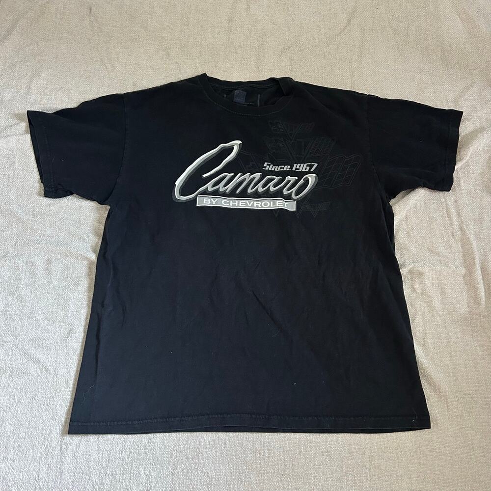 black ford camaro graphic t-shirt